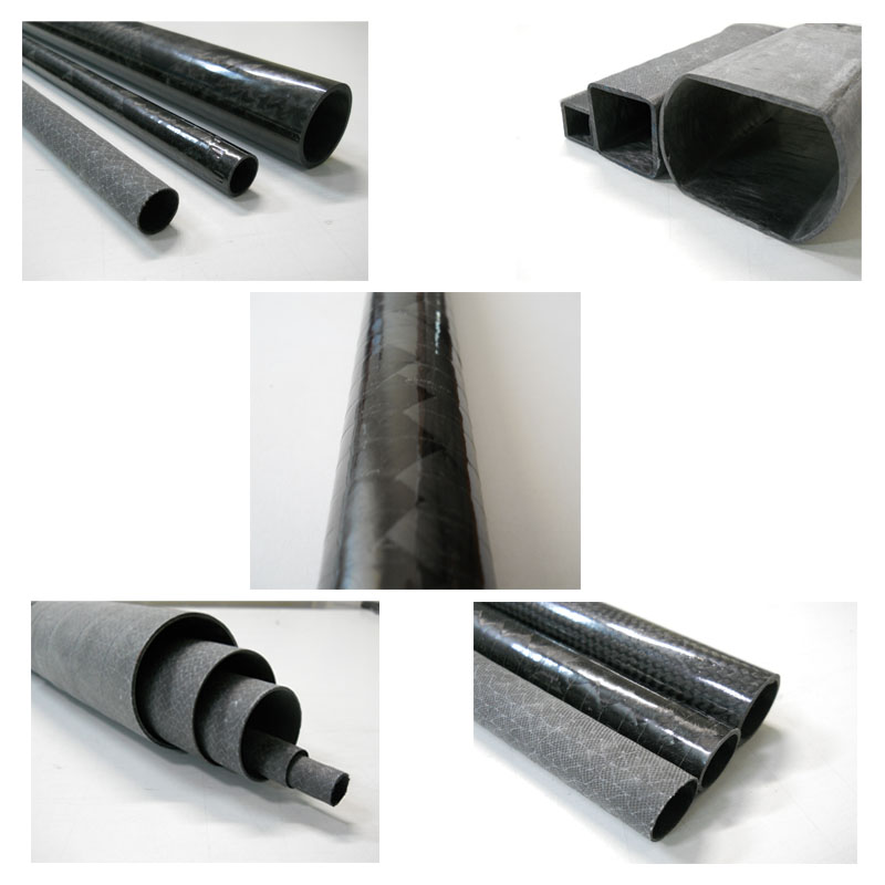 CFK-Carbon Rohr CG UHP-TUBES gewickelt ±45°, Decklage grob, 88x80x138mm,  geschliffen günstig kaufen